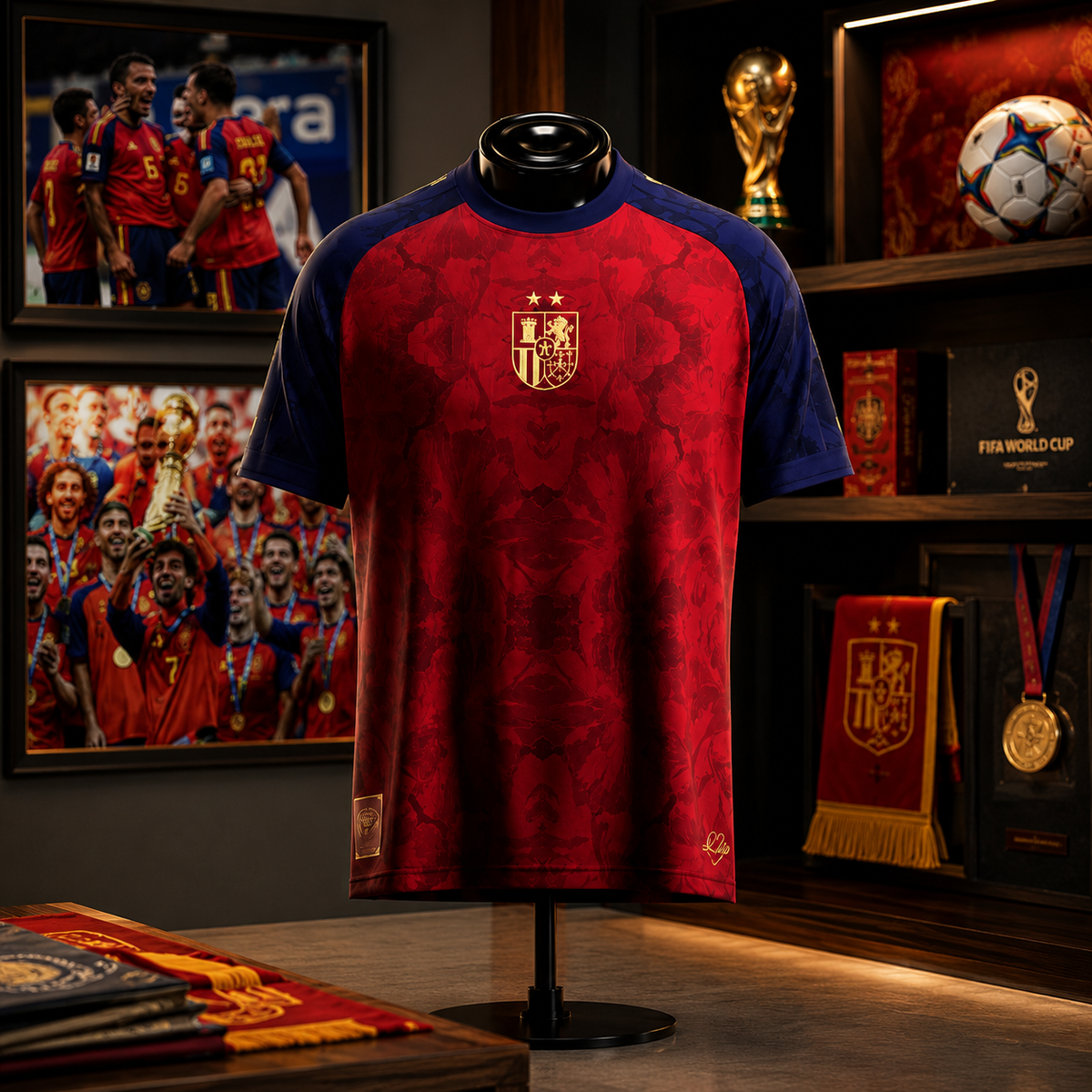 Spain 2026 Champions Jersey
