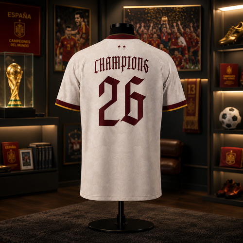 Spain 2026 Champions Jersey