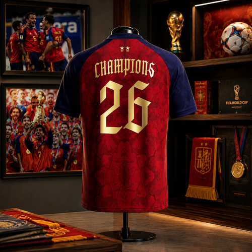 Spain 2026 Champions Jersey